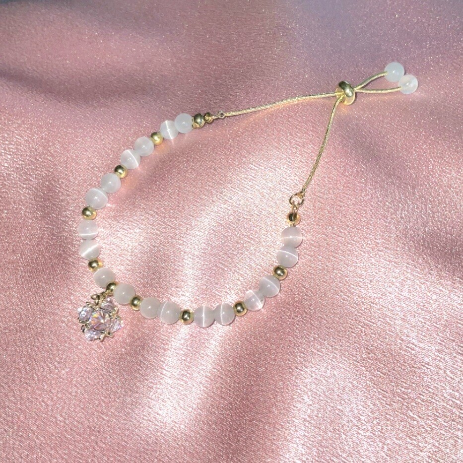 Bracelet Pearl White