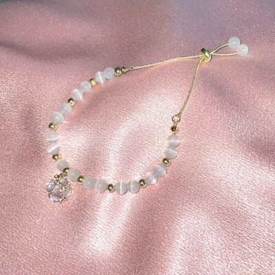 Bracelet Pearl White