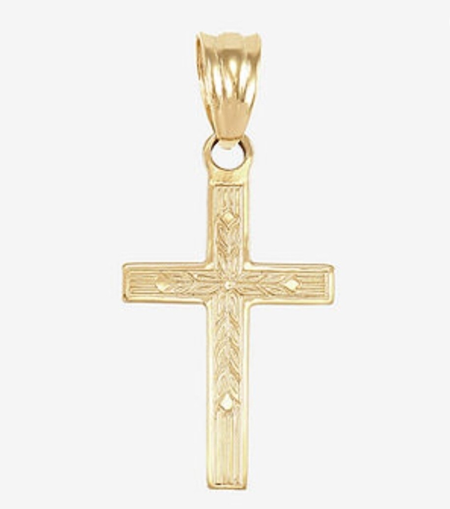 Cross Pendant Gold