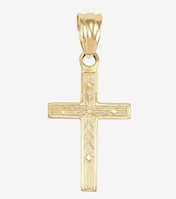Cross Pendant Gold