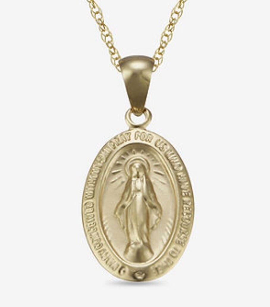 Miraculous Pendant Gold