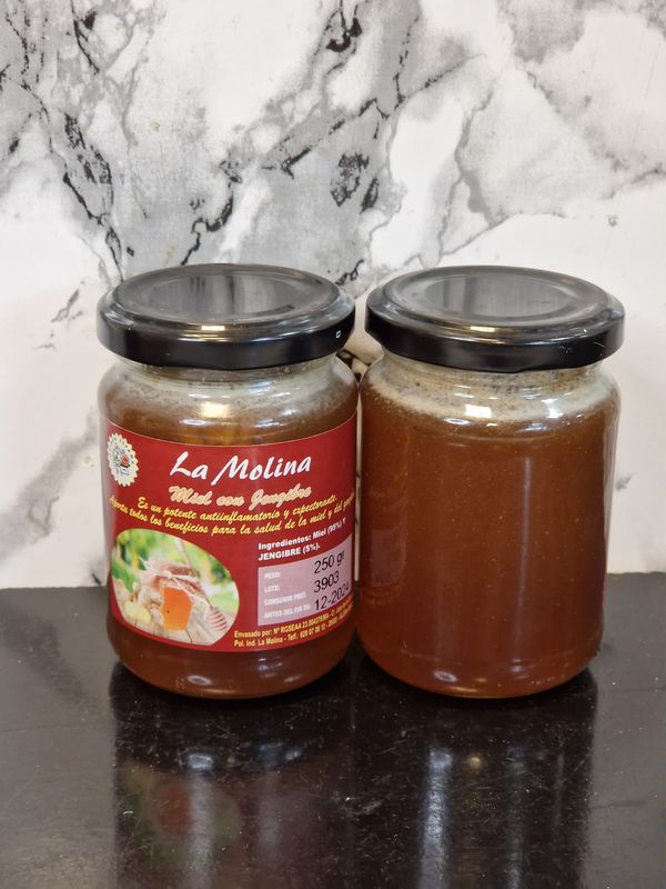 Honey With ginger 250gr