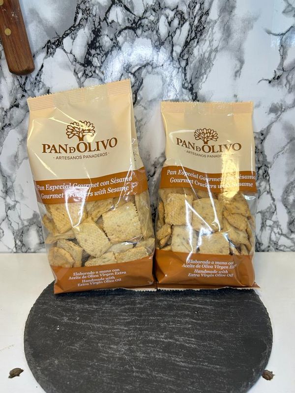 Crackers with oil an sesame 200gr