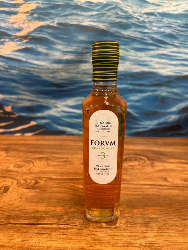 Vinagre FORVM Chardonnay 3 Soleras 250ml