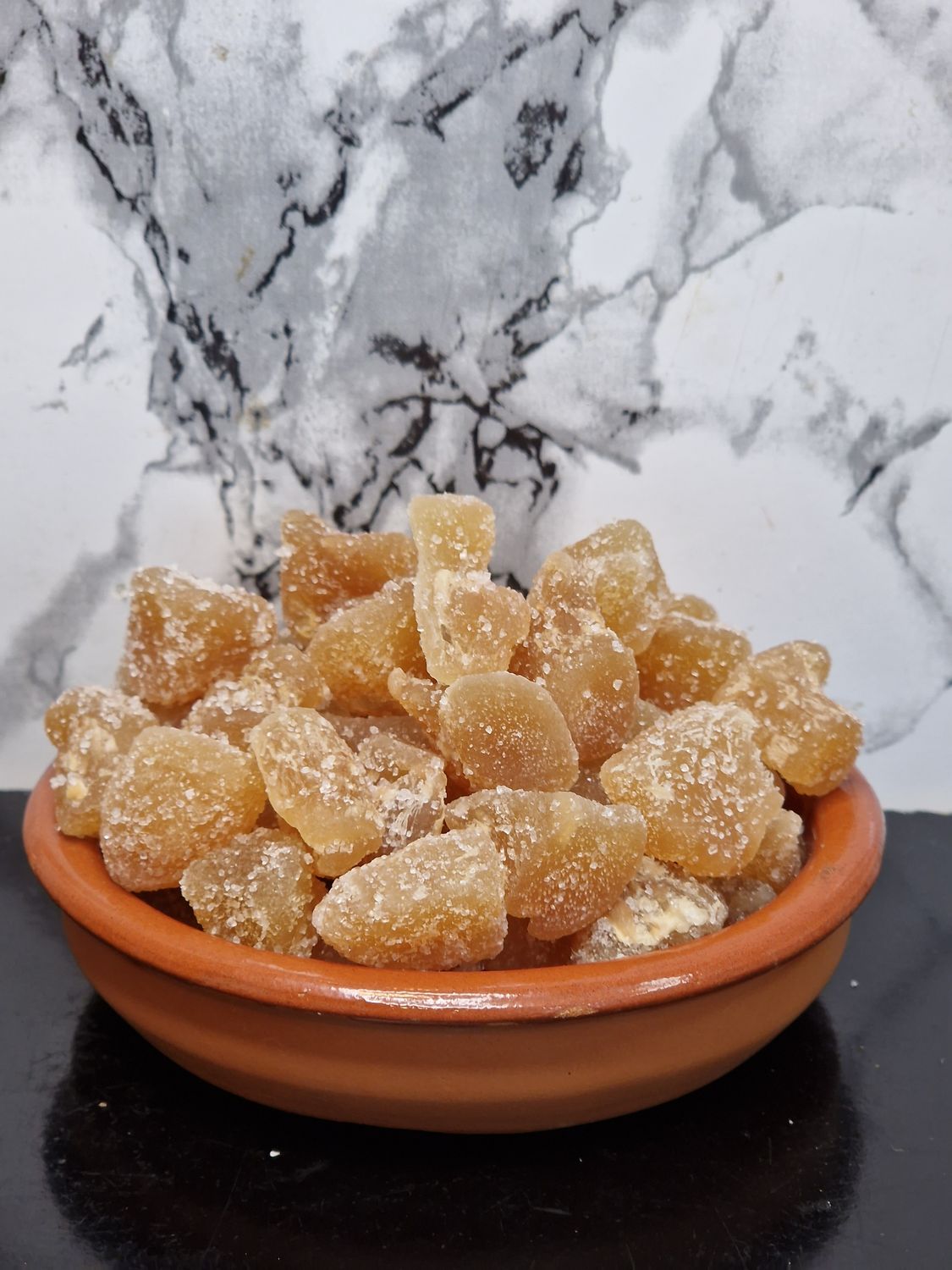 Ginger with sugar 