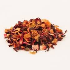 Infusión hibisco manzana.