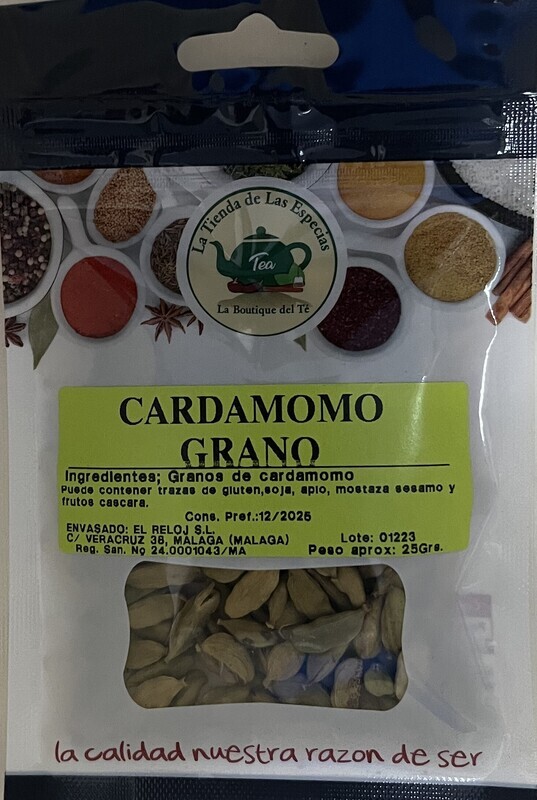 Cardamomo verde El Reloj.