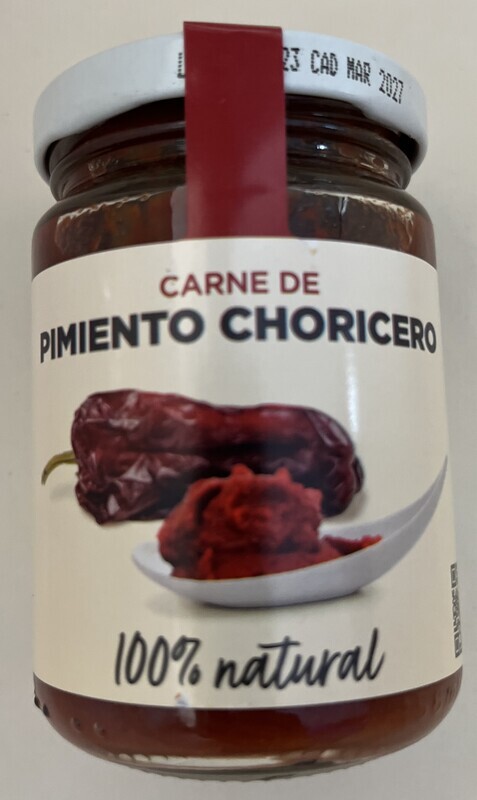 Carne pimiento choricero.