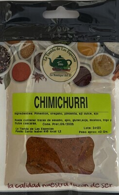 Condimento chimichurri El Reloj.