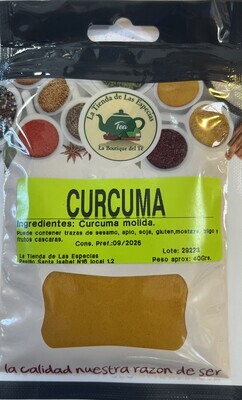 Cúrcuma molido El Reloj.