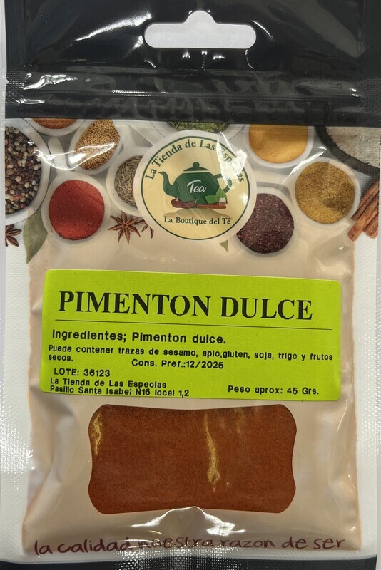 Pimentón oro dulce El Reloj.