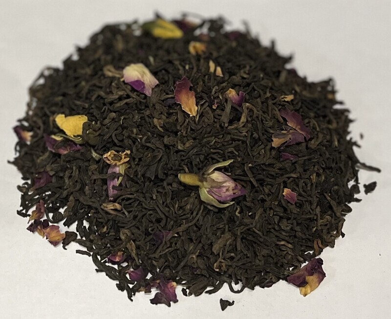 Té de rosas.