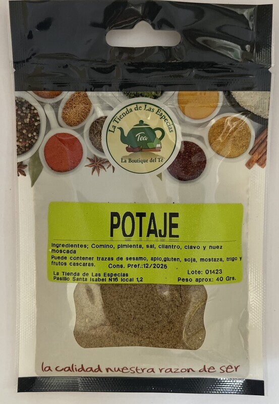 Condimento potage El Reloj.
