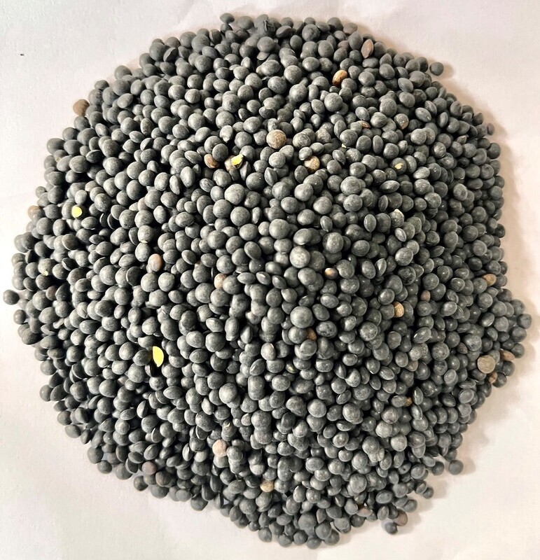 Lenteja caviar.