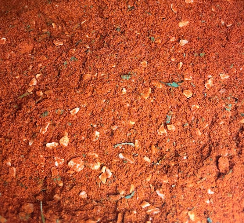 Condimento gamas al pil - pil. Tamaño restauración.