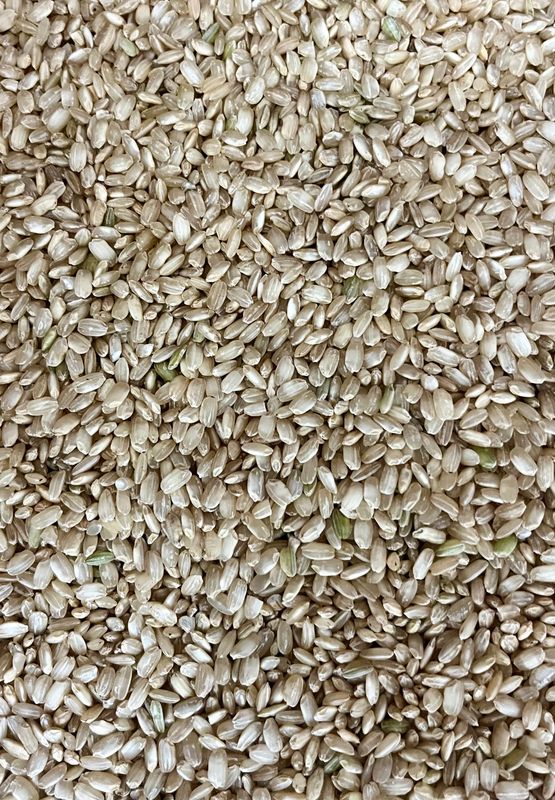 Arroz integral.