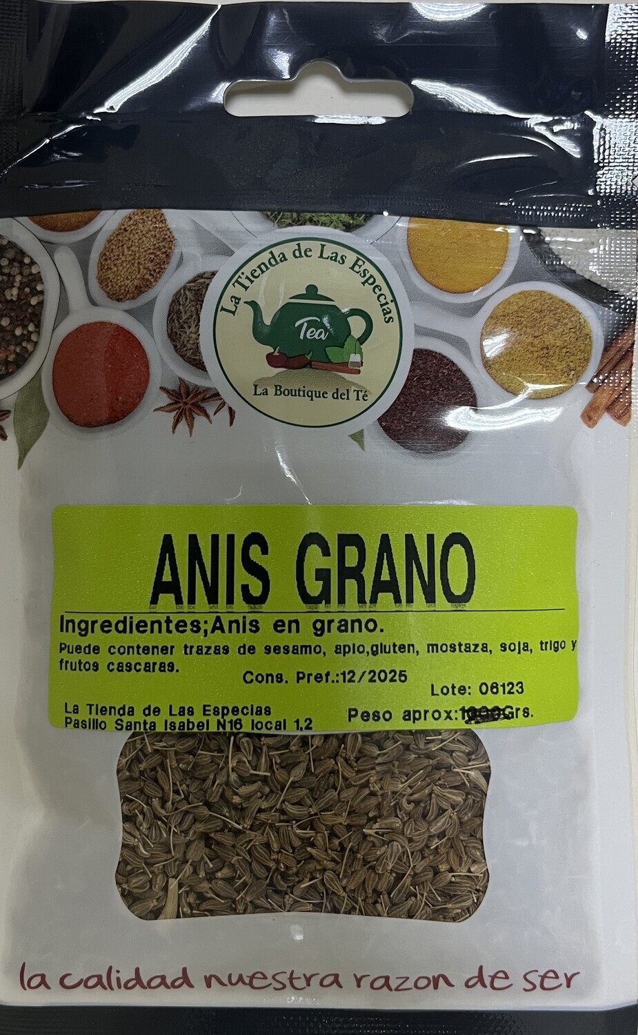 Anís grano El Reloj.