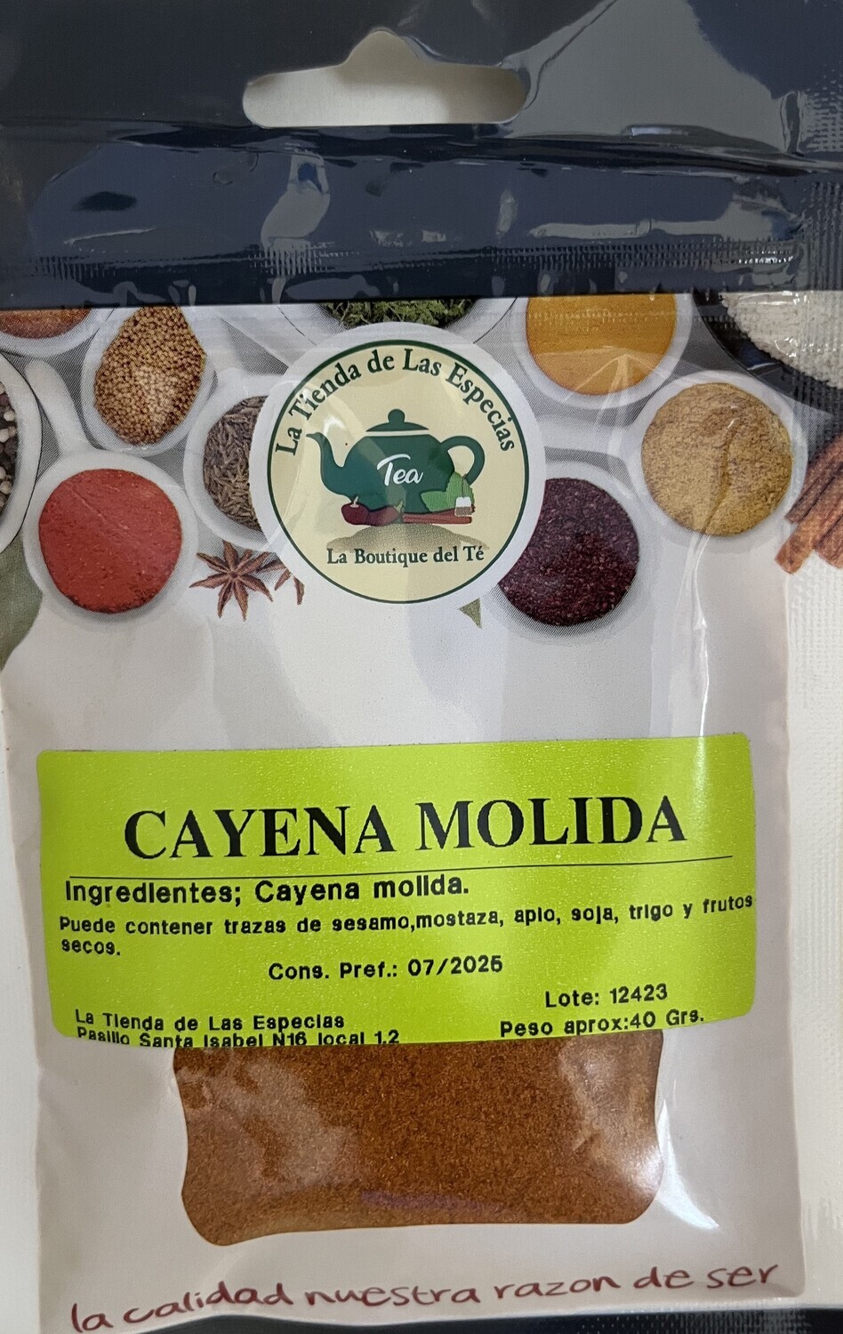 Cayena molida El Reloj.