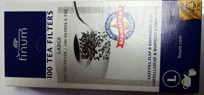 Filtro papel para té.