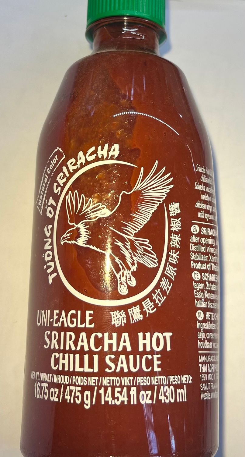 Salsa Sriracha Hot Chili Uni-Eagle.