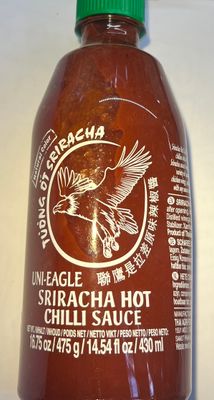 Salsa Sriracha Hot Chili Uni-Eagle.