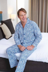 Champion Mens Brushed Cotton Pyjama Paisley Print