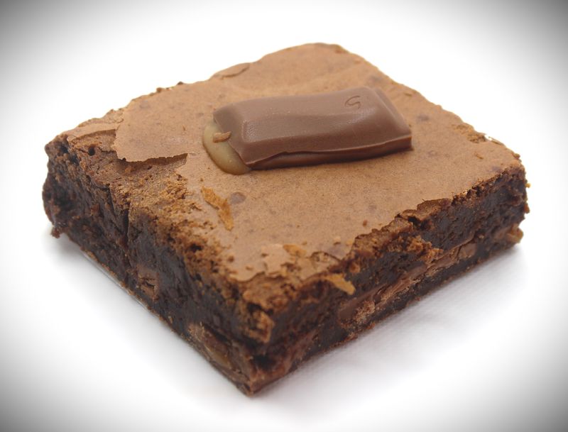 Galaxy Caramel Brownie