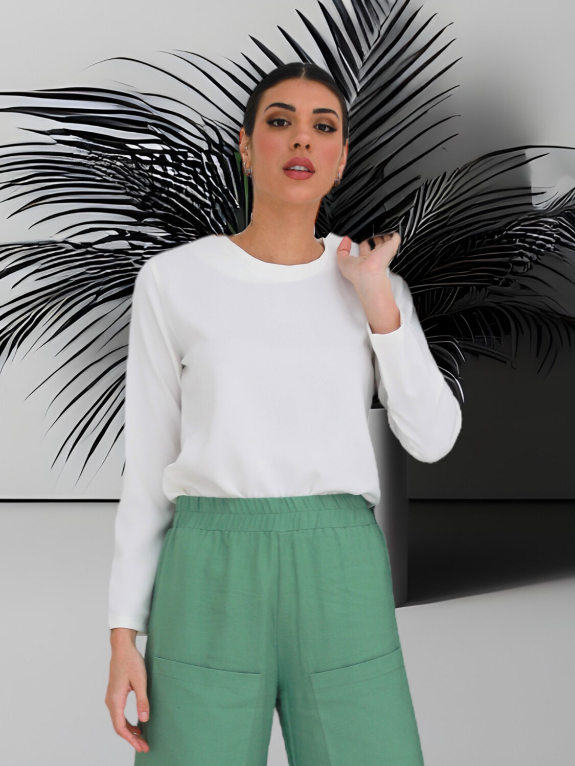 off-white Shirt Long Sleeves