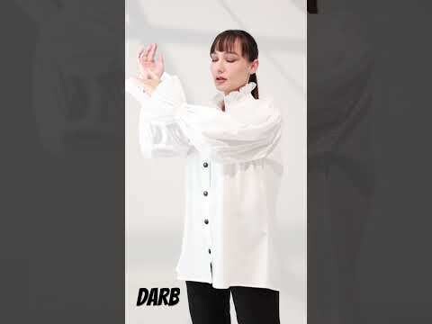 Alaa’s Shirt- White Cotton Shirt with Ruffle details &amp; long sleeves - Oversized Shirt