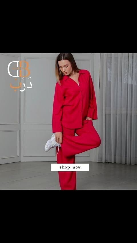 Rose Linen Wide Trouser with front pockets