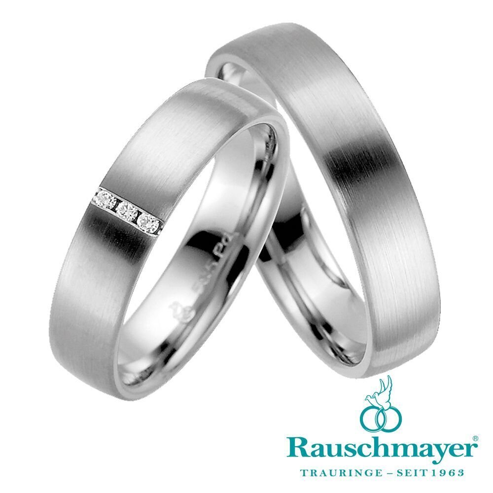 Rauschmayer Weissgold Trauringe