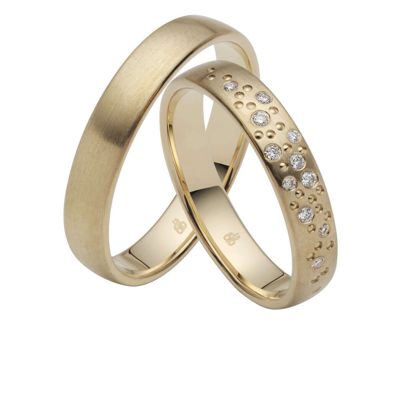 Trauringe 375 Gelbgold Rauschmayer 11-04867