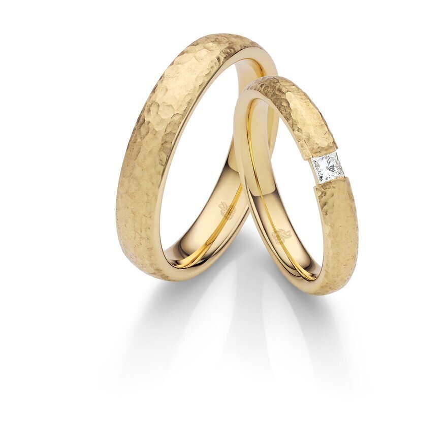 Trauringe in 375 Gelbgold von Rauschmayer 03025-35-45