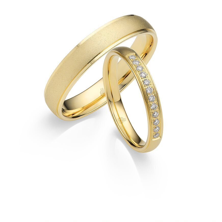 Trauringe in Gelbgold 585 von Rauschmayer 03017