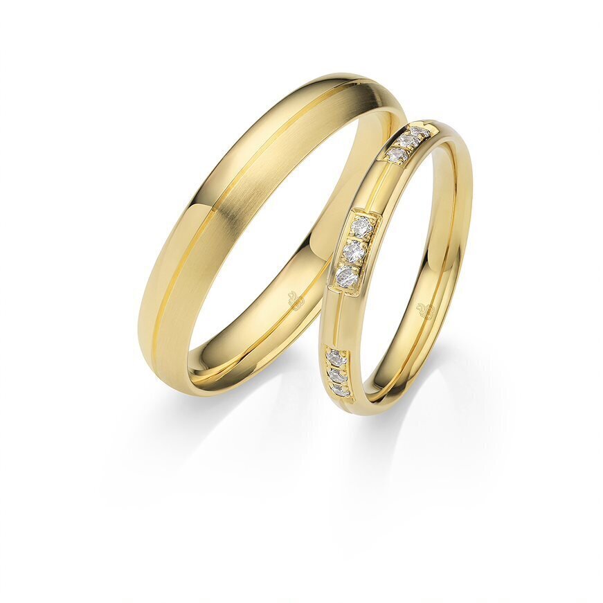 Trauringe in Gelbgold 585 von Rauschmayer 03021