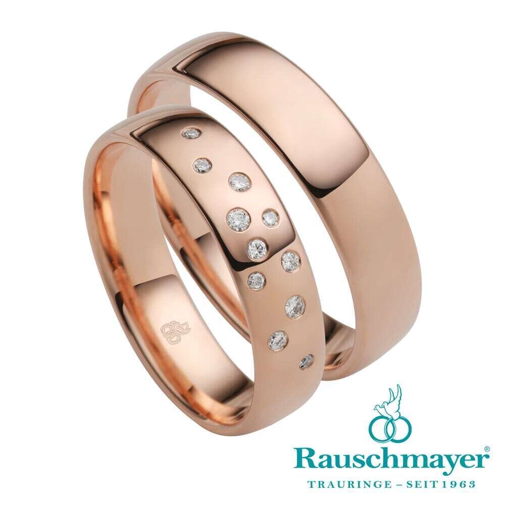 Trauringe in Rotgold 585 von Rauschmayer  1105706 / 1005706