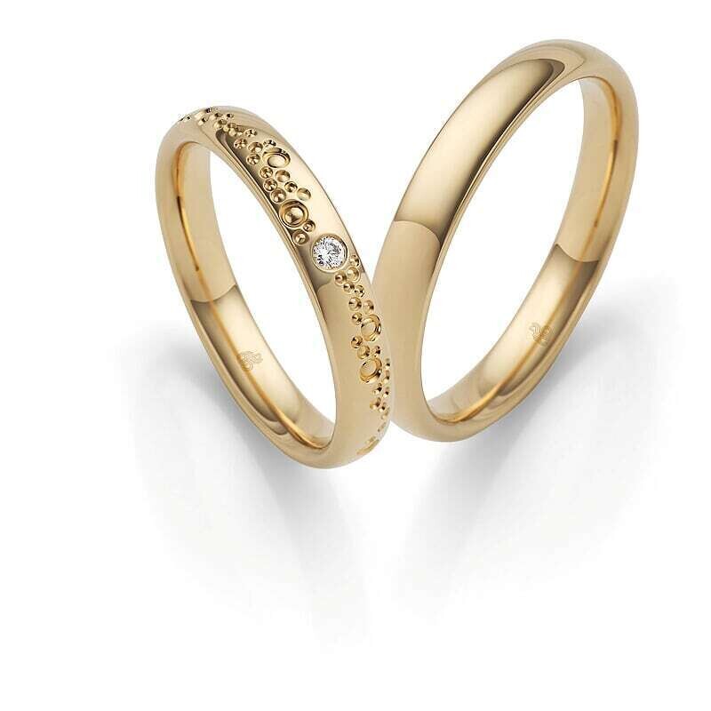 Trauringe Gelbgold 375 von Rauschmayer 11-03260 / 10-03260