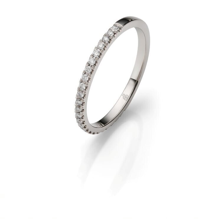 Ring Rauschmayer 585 Weißgold Ja! MEMOIRE  / 11-02086
