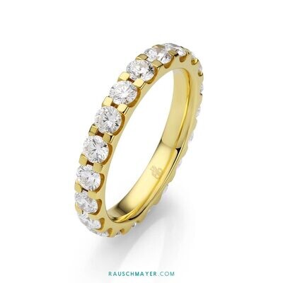 2.0 Karat Diamant Memoire Ring aus Gelbgold - Rauschmayer