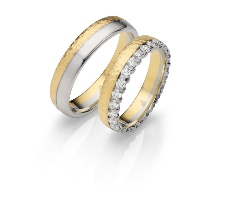 Trauringe Rauschmayer ROYAL in 333 Weißgold & Gelbgold 11-51270 / 1051270