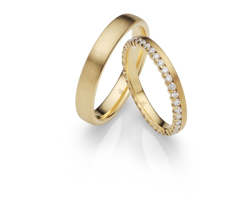 Trauringe Rauschmayer ROYAL in 585 Gelbgold 11-03271/ 10-03271