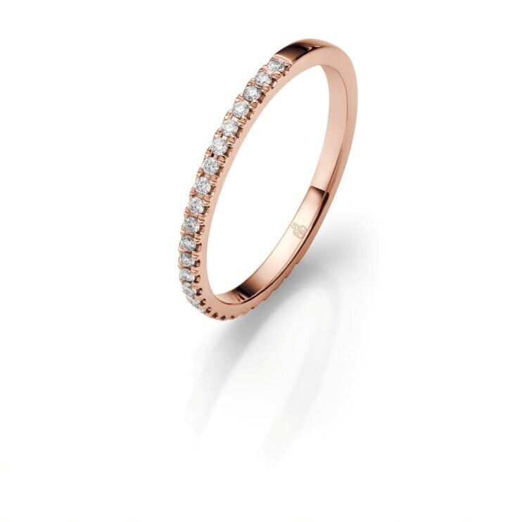 Ring  Rauschmayer in 585 Rosegold Ja! MEMOIRE  11-02086