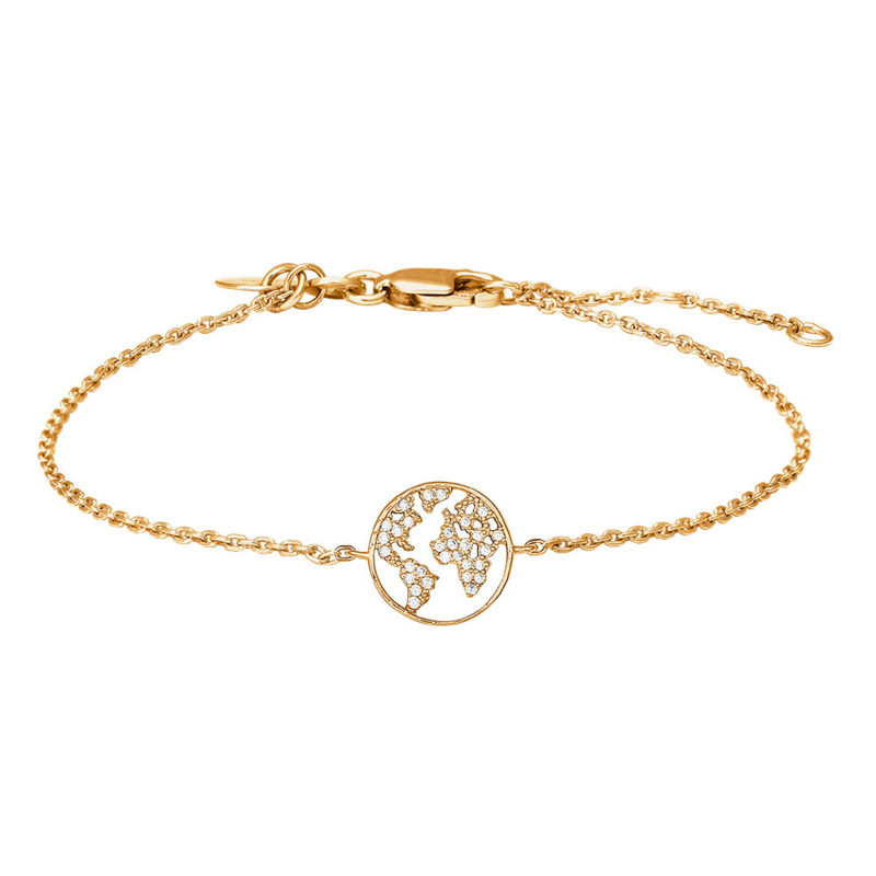 Vergoldet Armband in Silber 925  ETTANOR 12mm