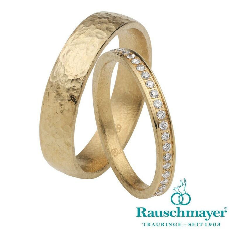 Trauringe in Gelbgold 375 von Rauschmayer 1102080 / 1002080