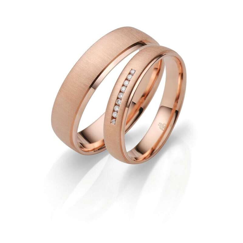 Trauringe 375 Roségold Rauschmayer  11-04908-10-04908