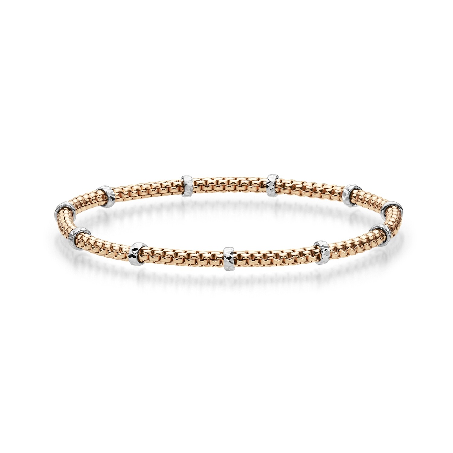 Armband mit Rollo elastisch 3,0 mm WG/RG 0 cm