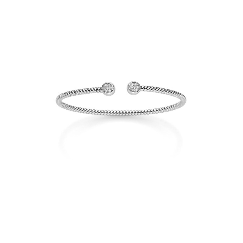 Brillant Armband 5,5 mm GG/WG 0.50 ct. TW-SI Brillant Armband 5,5 mm GG/WG 0.50 ct. TW-SI