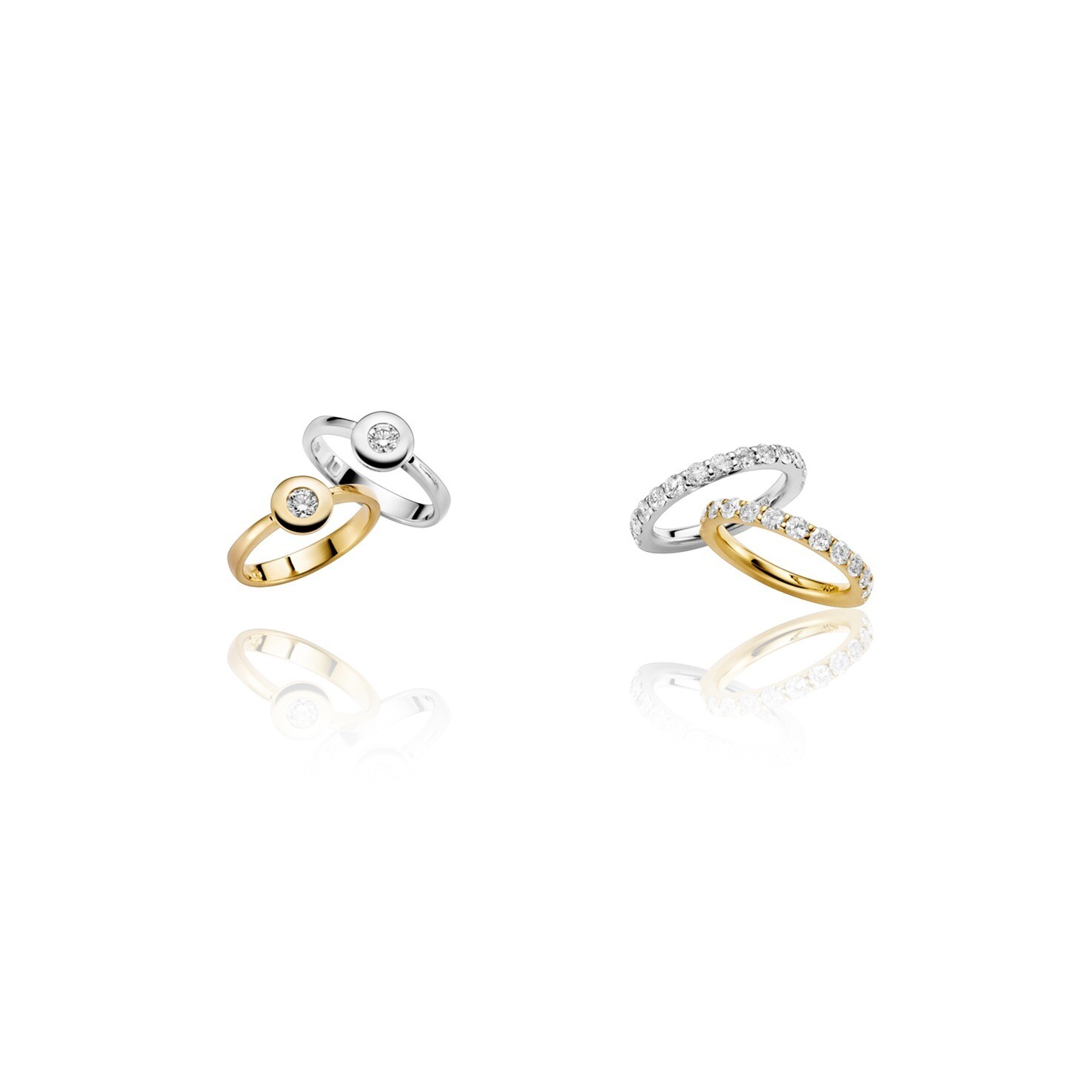Solitaire - Ring GG 0.25 ct. TW-SI W54