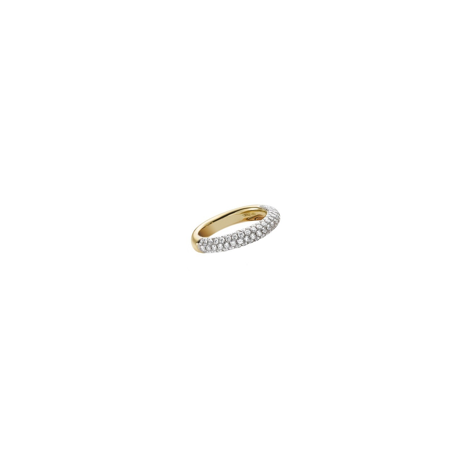 Pavé Ring GG 1.08 ct. TW-SI