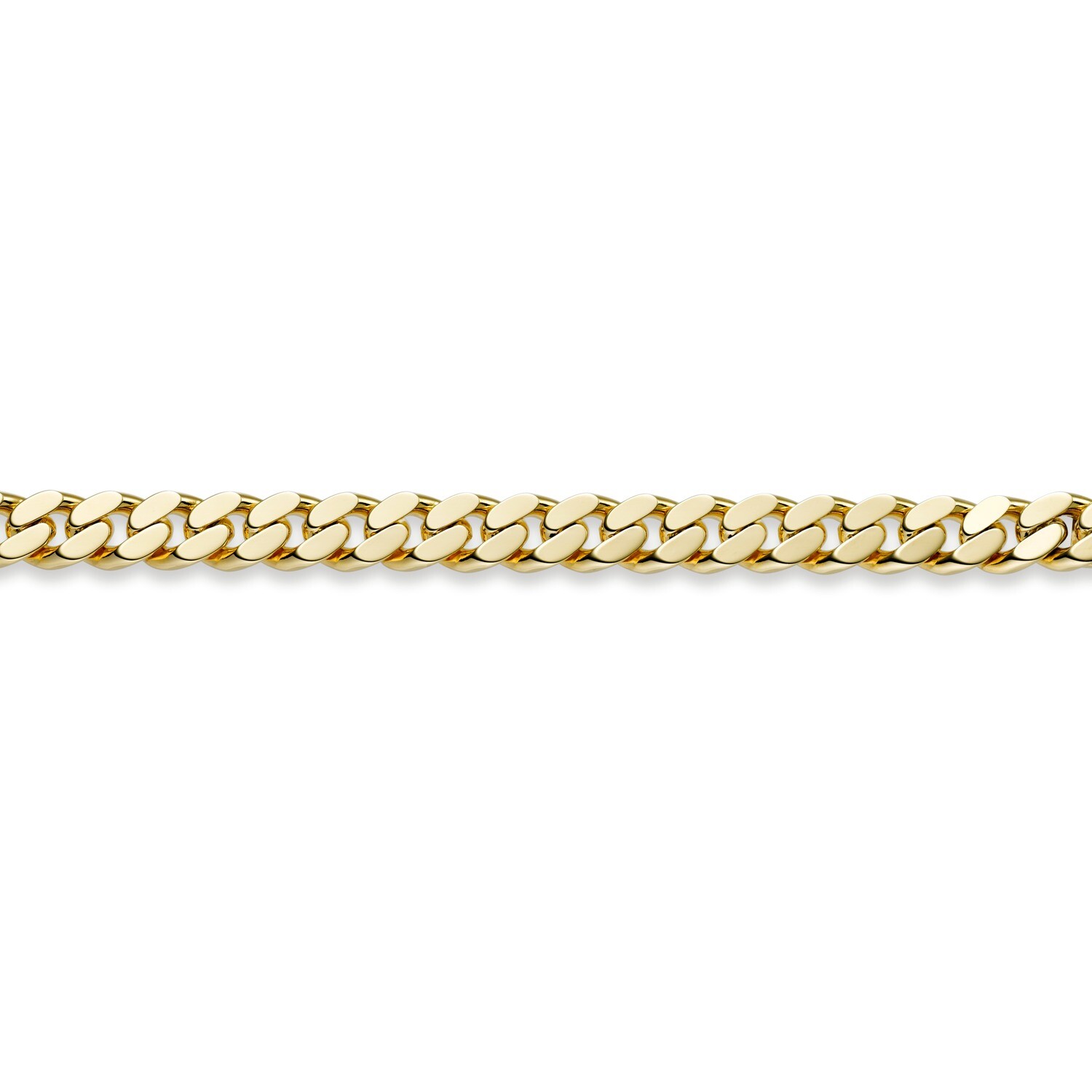 Panzerarmb. 2-seitig diam. 10,0 mm Gelbgold